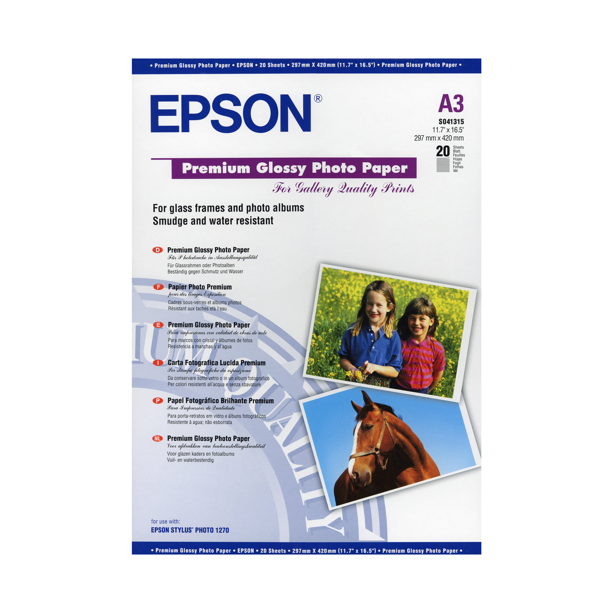 Epson A3 Premium Glossy (20F)