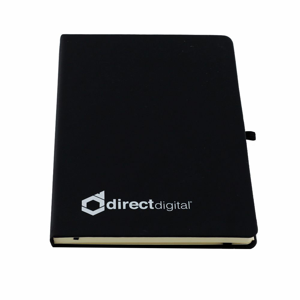 Direct Digital Lined Notebook - Black