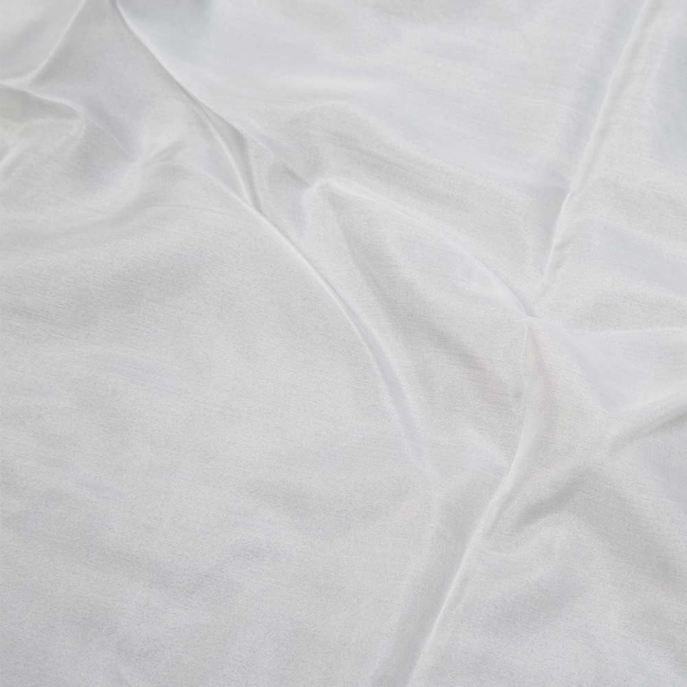 6x6ft Half Silk (China / Off-White Unbleached)