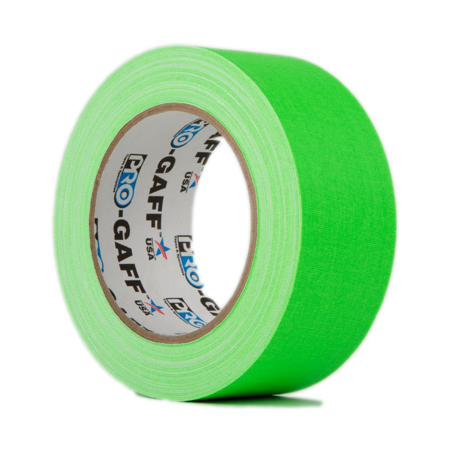 H/Q High Vis Gaffer Tape Green 50mm