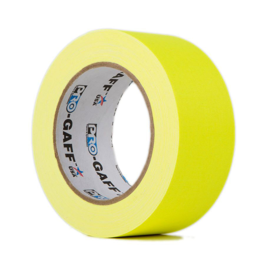 H/Q High Vis Gaffer Tape Yellow 50mm