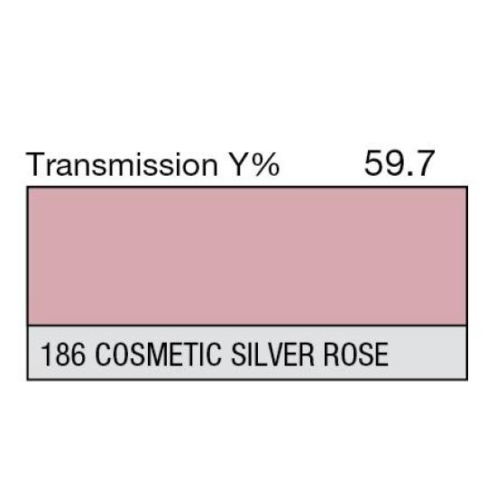 186 - Cosmetic Silver Rose (mètre)