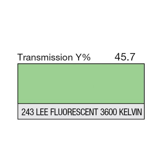 243 - LEE Fluorescent 3600 Kelvin (mètre)