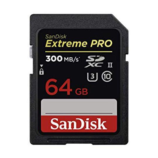 Sandisk 64GB SDXC 300MB/s