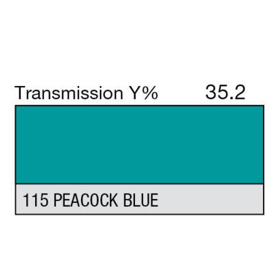 115 - Peacock Blue (Metre)