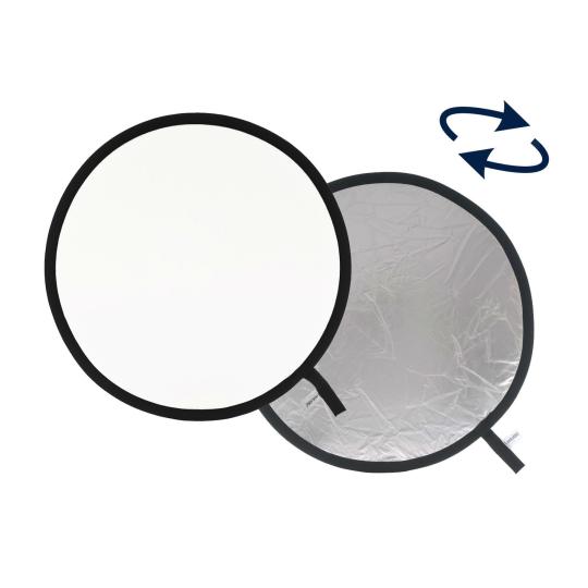 Lastolite 3ft Round Silver/White Reflector