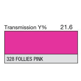328 - Follies Pink (Metre)