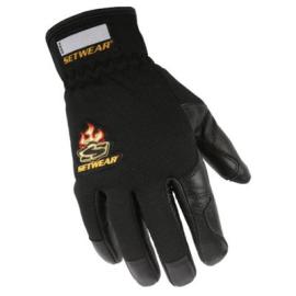 SetwearPro Leather Gloves Black - M