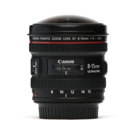 Canon EF 8-15mm Fisheye f/4L Lens