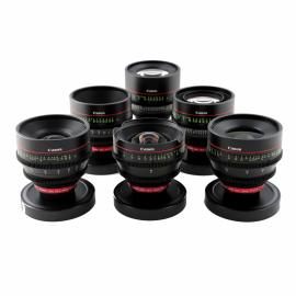 Canon CN-E Lens Set (EF Fit)